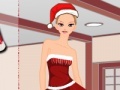 Game Show Girl in XMas Style 
