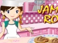 Game Sara's cooking class jam roly poly