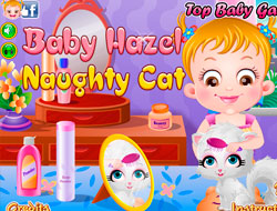 Game Baby Hazel - naughty cat online.