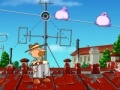 Game Fly pigeons