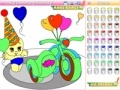 Game Kid's coloring: Birthday!
