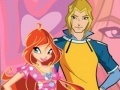 Game Winx Love: Round Puzzle - Happy Valentine`s Day