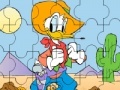 Game Cowboy Donald: Jigsaw Puzzle