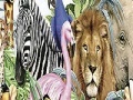 Game Big zoo slide puzzle