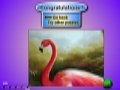 Game Flamingos in the lake puzzle