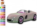 Game Pink Drophead Car Coloring