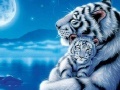 Game Mother and Baby Tiger Puzzle