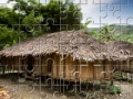 Game Village Hut Jigsaw Puzzle