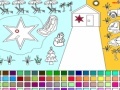 Game Christmas in resort coloring