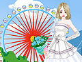 Game Wedding at an Amusement Park