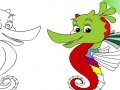 Game Seahorse: Coloring