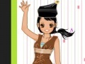 Game African Girl dressup