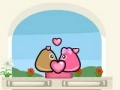 Game Pou lovely kiss