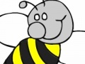 Game Cute bee coloring game