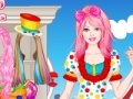 Game Barbie Clown Princess Dress Up