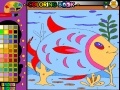 Game Fat fish coloring