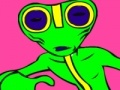 Game Lovely Alien: Coloring Game