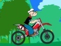 Game Popeye on a motorcycle 2