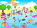 Game Playground Decoration