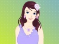 Game White Frock Girl Dressup