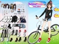 Game Bicycle Girl Dress Up Game
