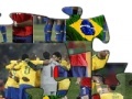 Game Puzzle, Brasil - Chile, Eighth finals, South Africa 2010