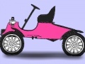 Game Historical garden car coloring