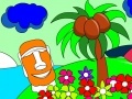 Game Tropical Island Paradise Coloring