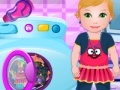 Game Baby Juliet Washing Clothes 