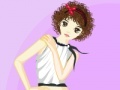 Game Cute Curly Hair Girl