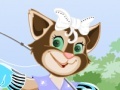 Game Cat Fishing Dress Up