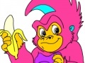 Game Playful Monkeys Coloring 