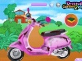 Game Barbie School Bike Cleaning 