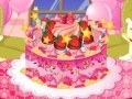 Game Pink Birthday Cake