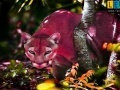 Game Pink cougar puzzle