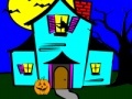 Game Halloween Coloring Book