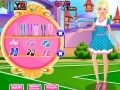 Game Barbie going to school