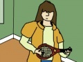 Game Tennis Racket Guitarist