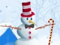 Game Snowy man dressup