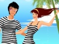 Game Couple On Beach