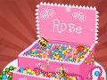 Game Princess jewelry box cake
