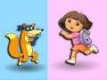 Game Dora. Colours memory