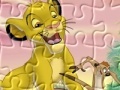Game The Lion King - funny puzzle