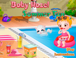 Game Baby Hazel Summer Fun online.