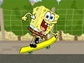 Game Spongebob Beach Skateboading