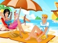 Game Summer Beach: Vacation couple