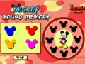 Game Mickey. Sound memory