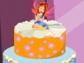 Game Angel Winx cake