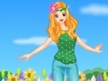 Game Showy flowers girl