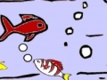 Game Big aquarium and fishes coloring
